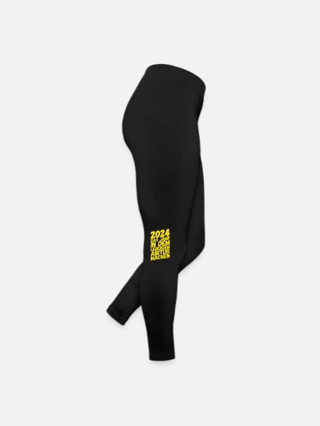 Dictons amusants d’ABITUR - Legging en jersey Femme - noir - Droite