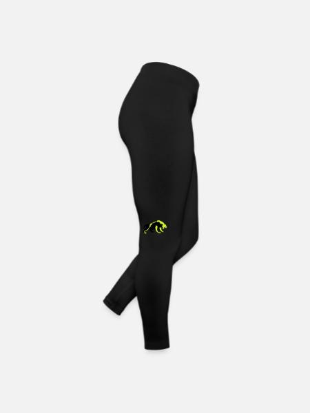 tigers 02 - Women’s Jersey Leggings - black - Right