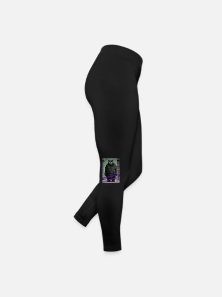 Halloween 3 - Frauen Jersey Leggings - Schwarz - Rechts