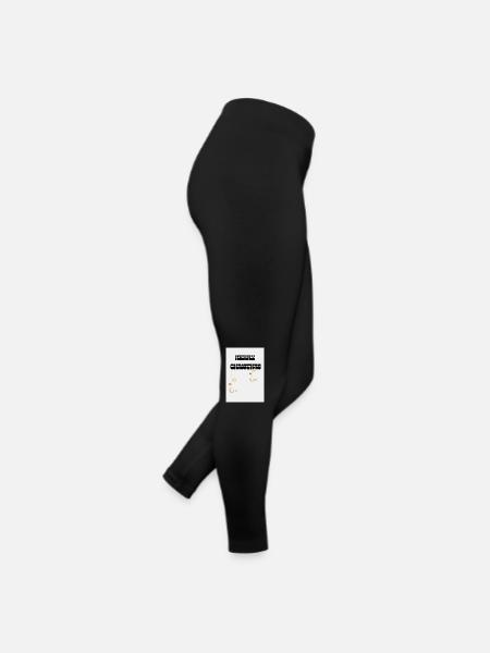 Merry Christmas - Women’s Jersey Leggings - black - Right