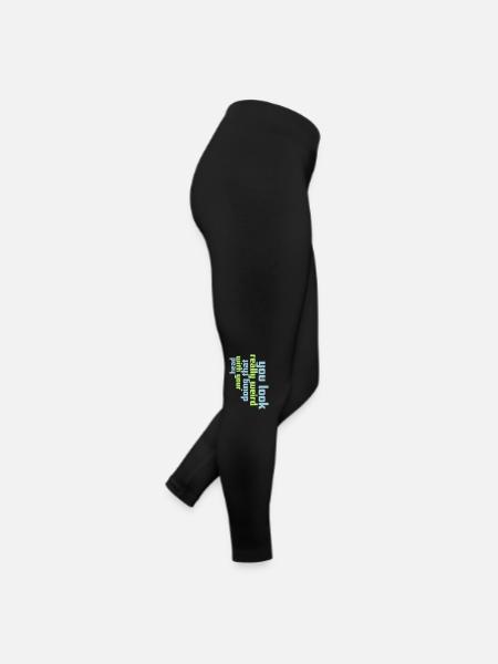 tu as l’air vraiment bizarre - Legging en jersey Femme - noir - Droite