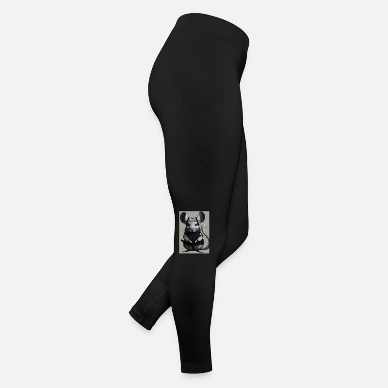 Chinchilla im Ninja-Kostüm Frauen Jersey Leggings