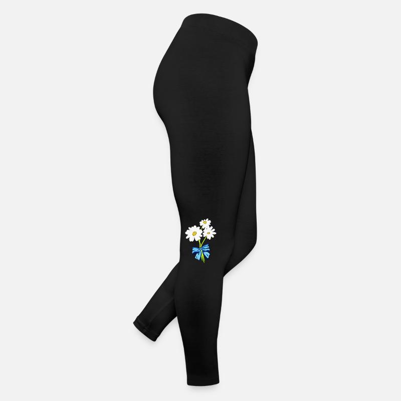 Gänseblümchen Frauen Jersey Leggings