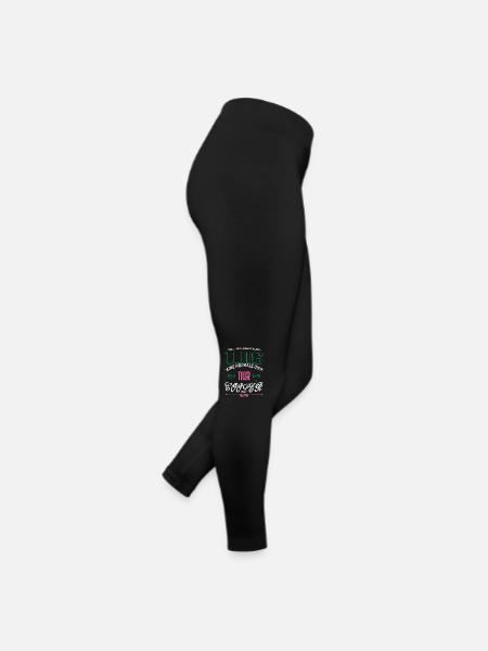 Bull Terrier cadeau d’anniversaire dogue allemand dictant - Legging en jersey Femme - noir - Droite