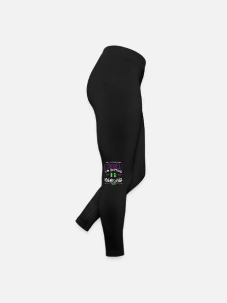 Black History African American Pride Power - Women’s Jersey Leggings - black - Right