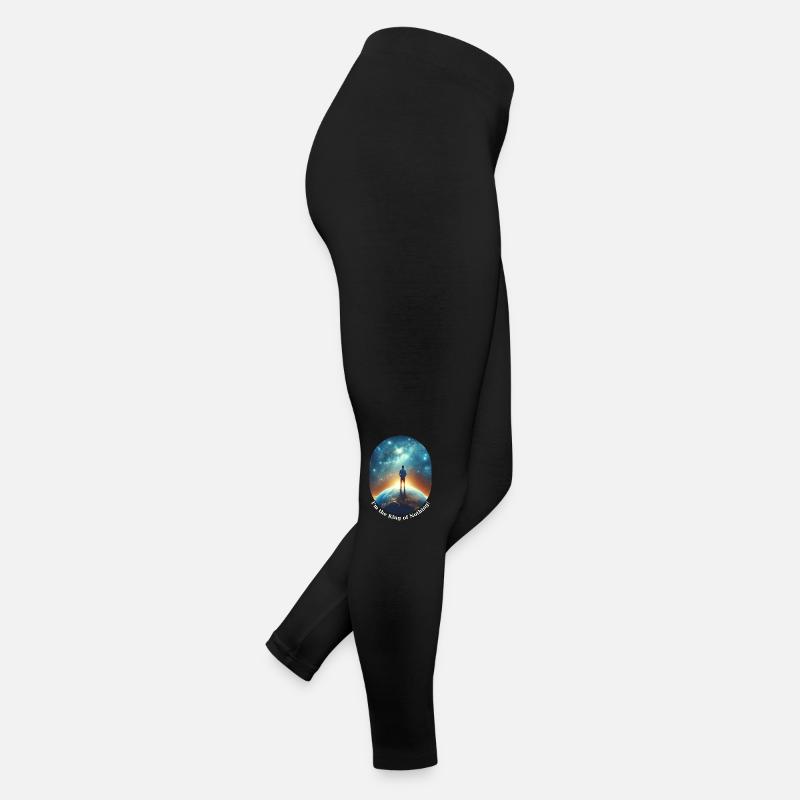Ich bin der König des Nichts Frauen Jersey Leggings