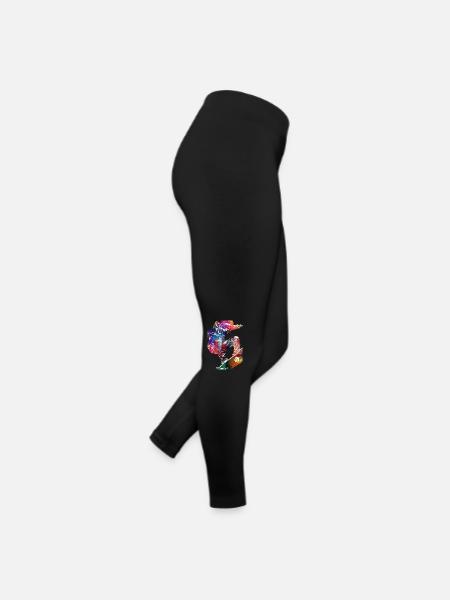 Skateboard #skate #skateboard #sport - Women’s Jersey Leggings - black - Right
