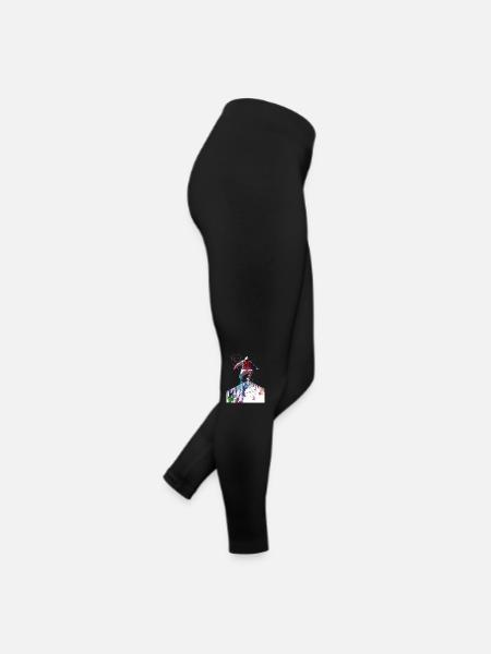 Parkour ville sport art - Legging en jersey Femme - noir - Droite