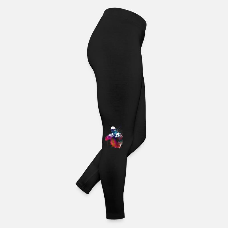 Geiger Musik Kunst Frauen Jersey Leggings