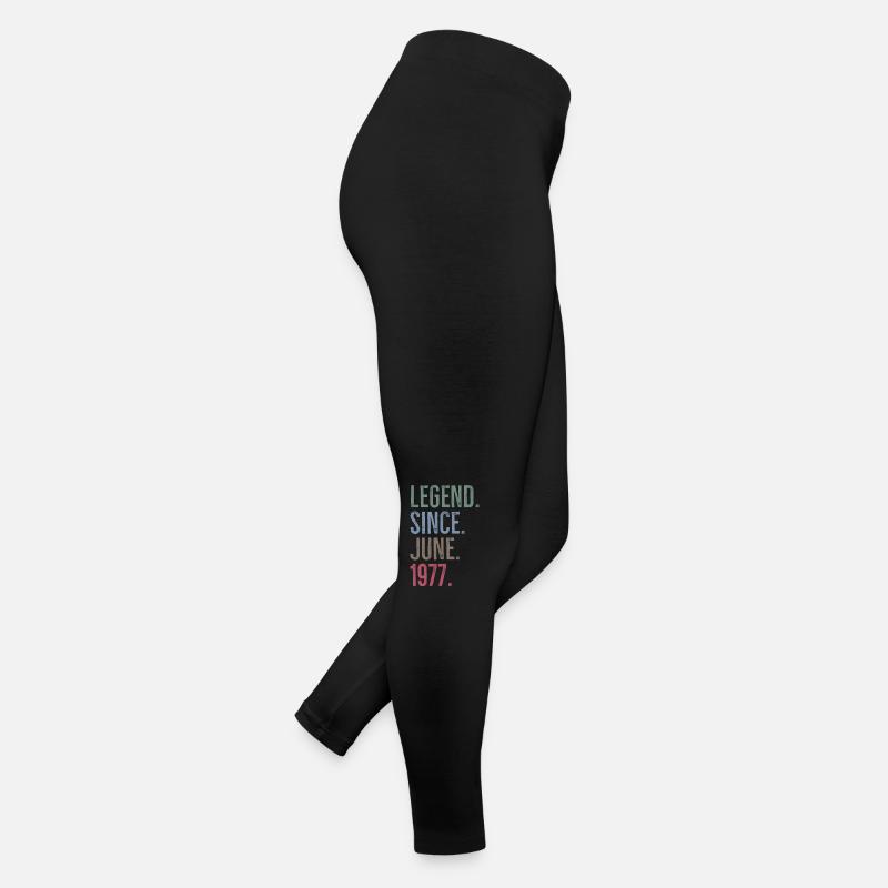 Legende seit Juni 1977 Frauen Jersey Leggings