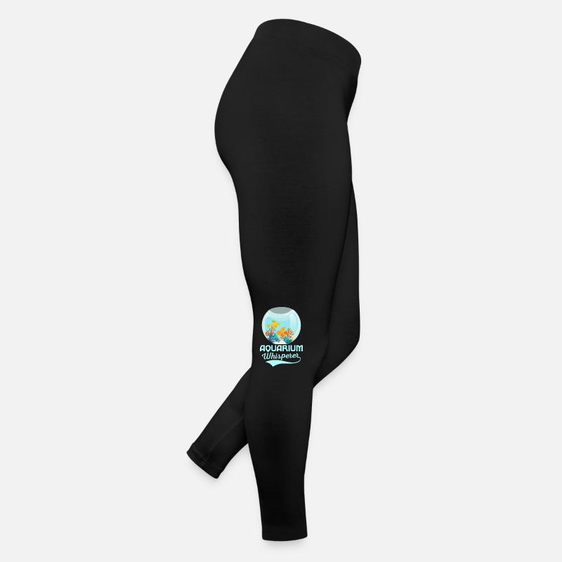 Aquarium Whisperer Fish Keeping Propriétaire d’aquarium Legging en jersey Femme