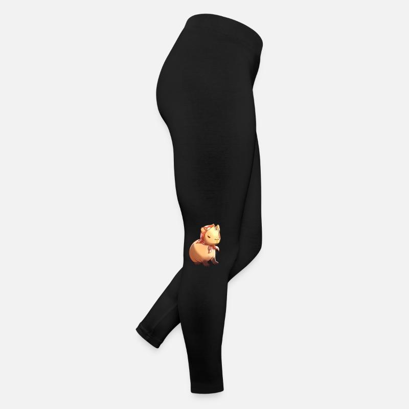 Babbushkapybara Babushka Capybara Frauen Jersey Leggings