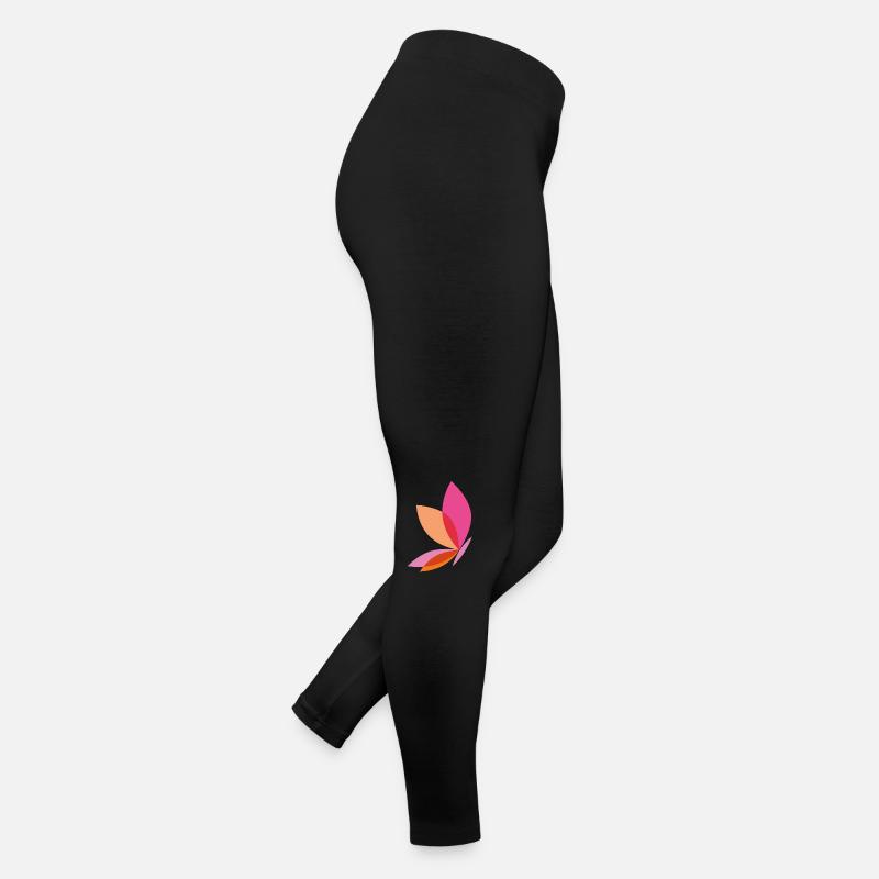 Schmetterling/Leben/Freiheit Frauen Jersey Leggings