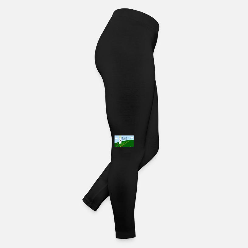 Gesunde Grenzen setzen. Frauen Jersey Leggings