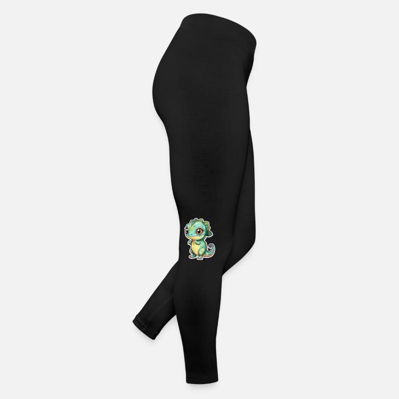 Caméléon mignon Legging en jersey Femme