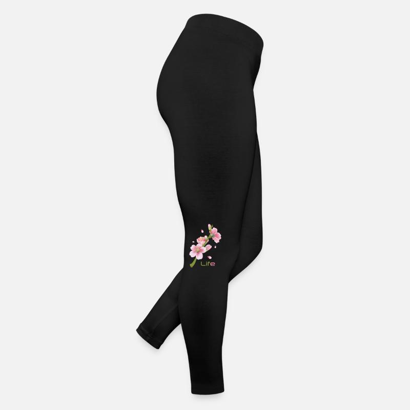 Kirschblüten Cherry Blossom Sakura - Life Frauen Jersey Leggings