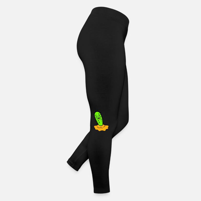 Cactus rieurs Cactus Visage Désert épineux Legging en jersey Femme