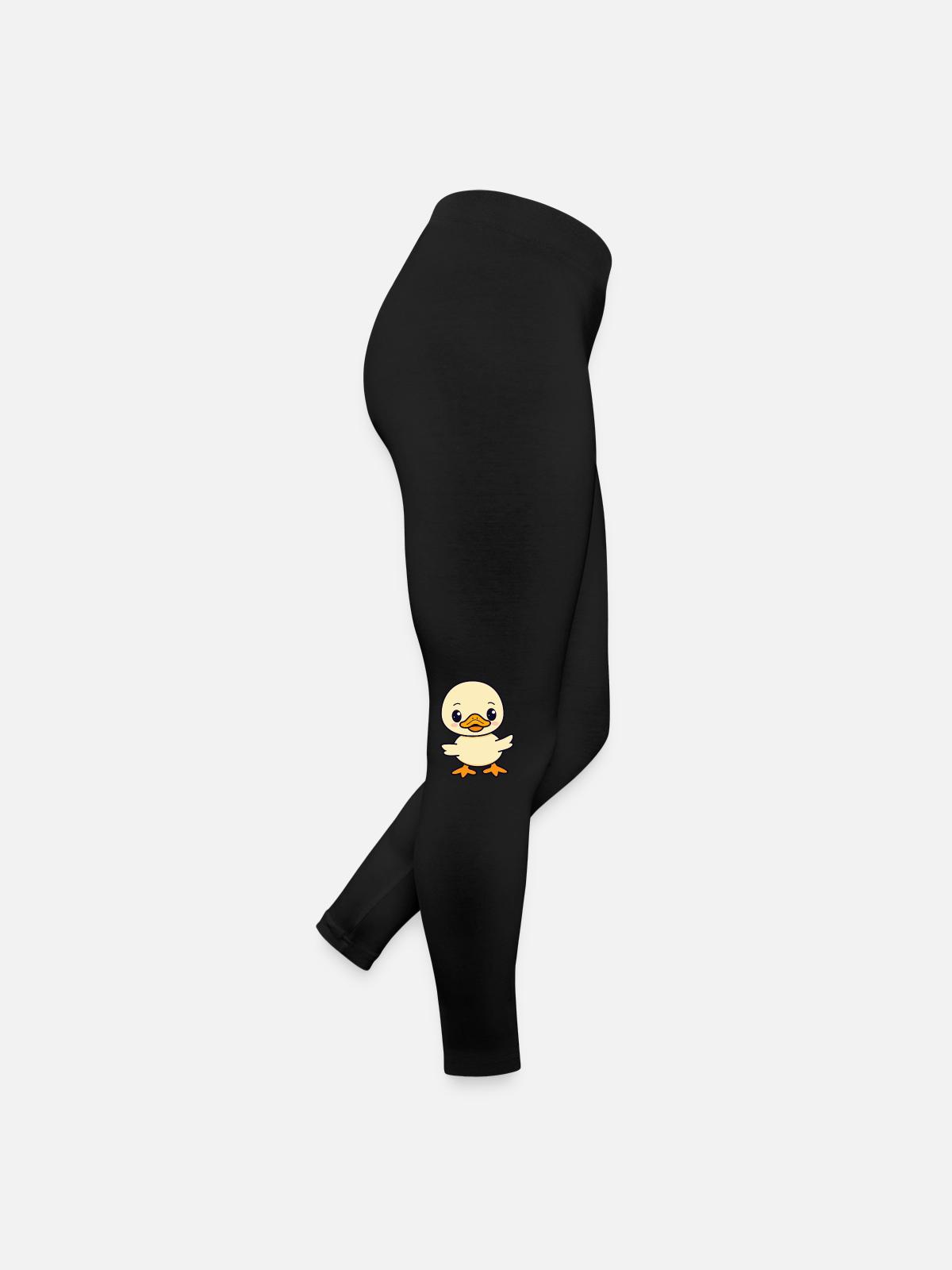 Duckling - Women’s Jersey Leggings - black - Right