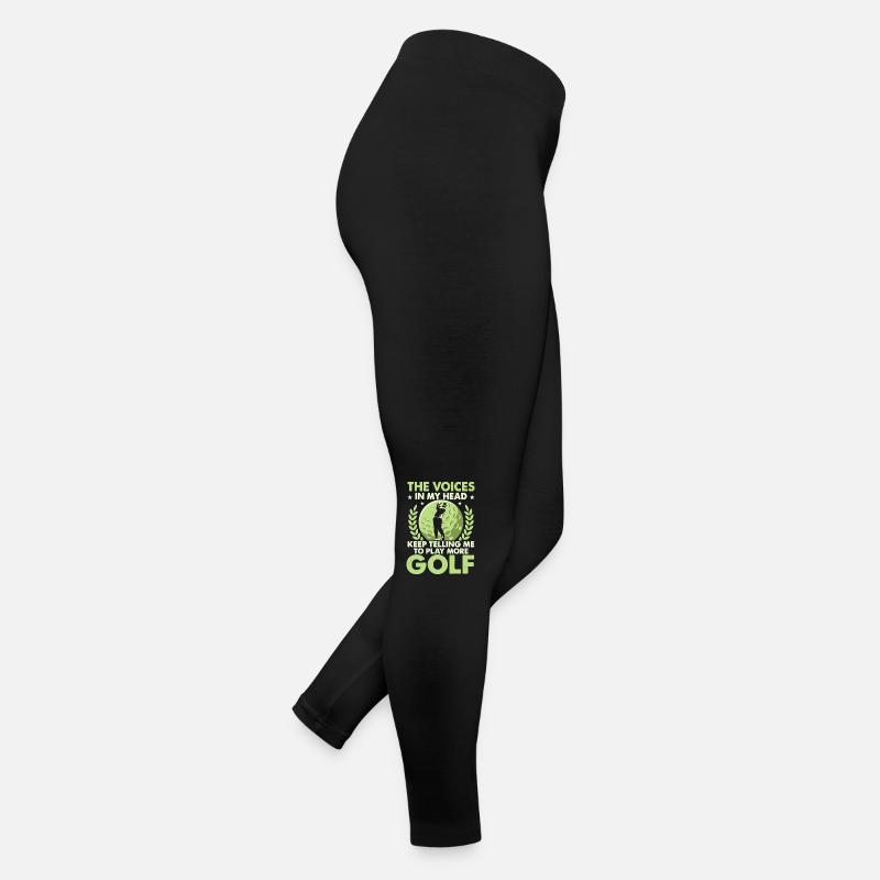 Les voix dans ma tête n’arrêtent pas de me dire golfeur golf Legging en jersey Femme