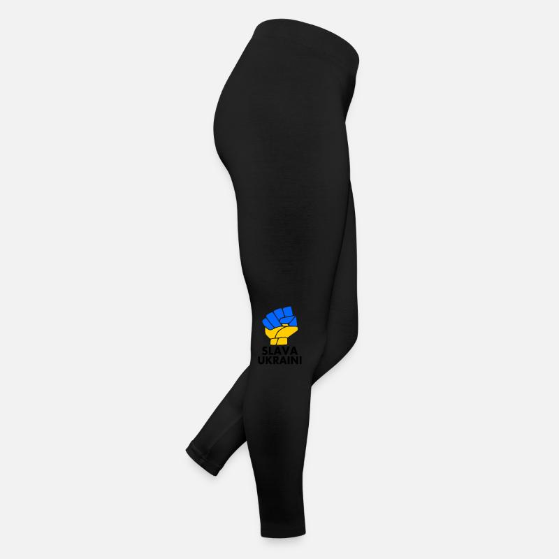 Ukraine Frauen Jersey Leggings