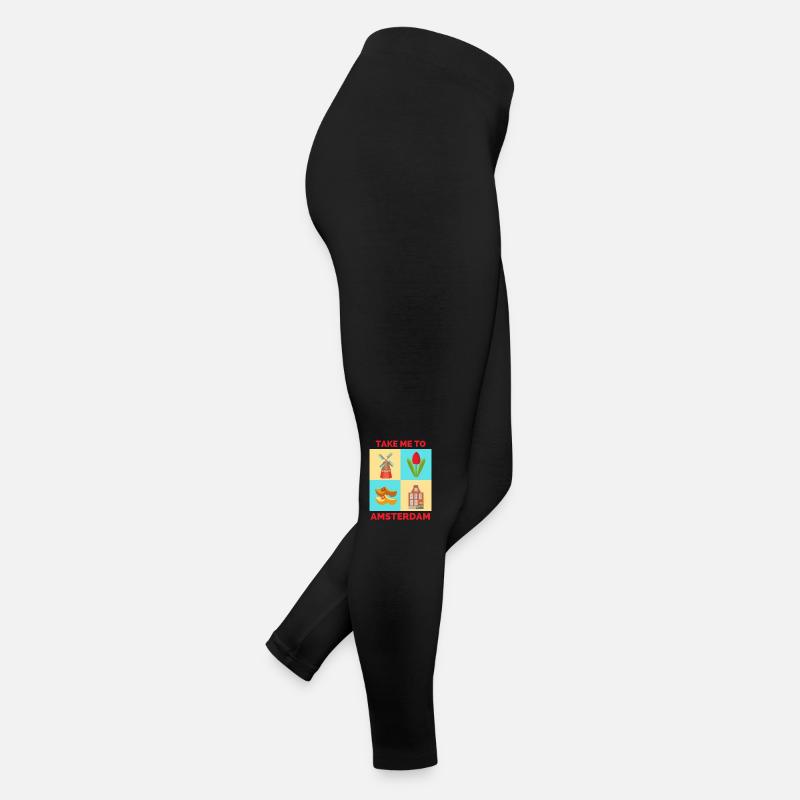 TAKE ME TO AMSTERDAM Women’s Jersey Leggings