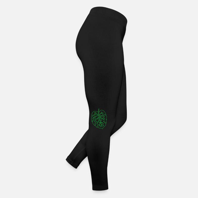 Feuille de Monstera Legging en jersey Femme