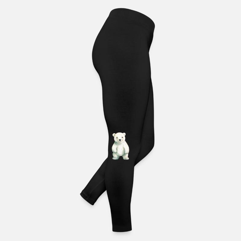 Eisbär Eisbär Klassenmaskottchen Frauen Jersey Leggings