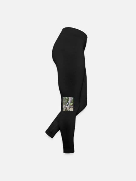 Husky - Frauen Jersey Leggings - Schwarz - Rechts