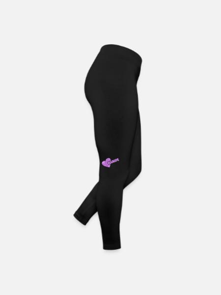 Geschenk für Hanife - Frauen Jersey Leggings - Schwarz - Rechts