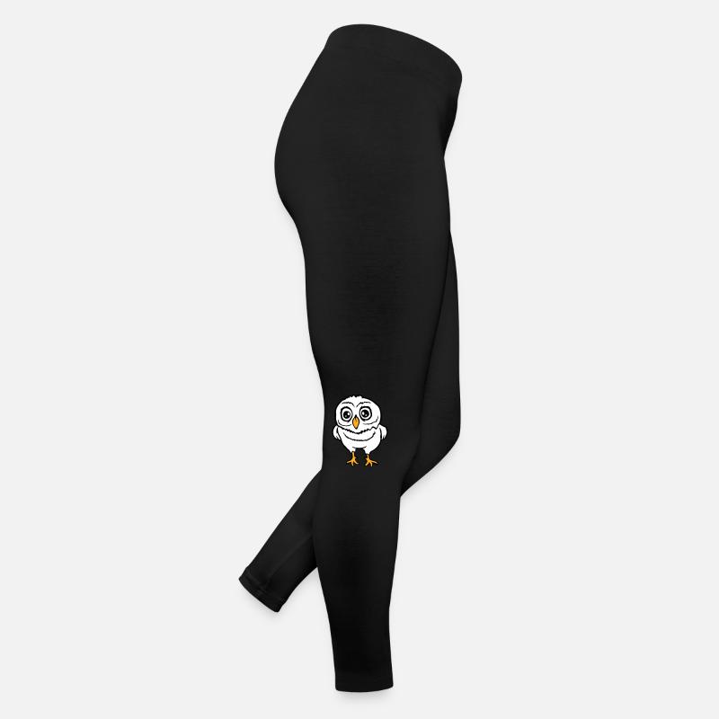 Owl Bird Eagle Owl Night Bird Barn Owl Owl Comic Women’s Jersey Leggings