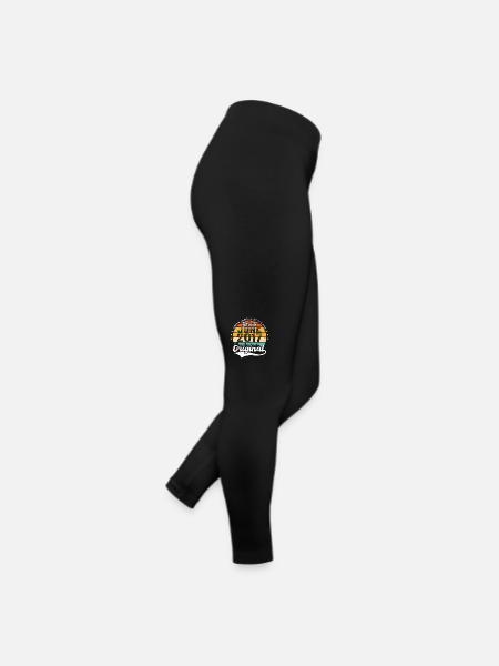 Né en Juin 2017 Cadeau d’anniversaire Juin 2017 - Legging en jersey Femme - noir - Droite