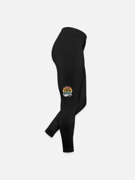 2016 Juli - Jahre Großartigkeit seit Juli 2016 - Frauen Jersey Leggings - Schwarz - Rechts