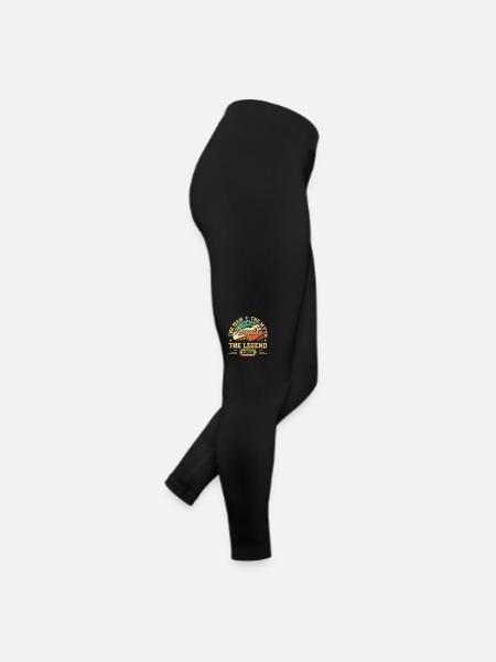 Légendaire depuis août 1955 Millésime 1955 août - Legging en jersey Femme - noir - Droite