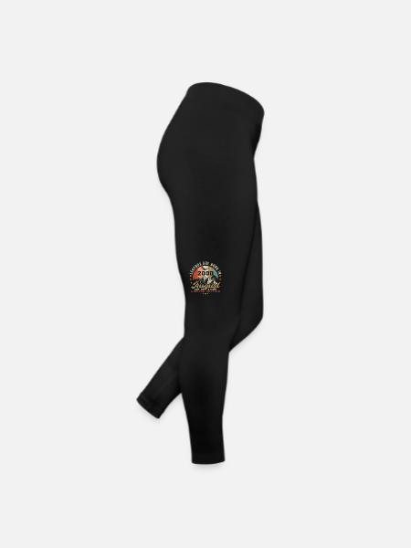 Legenden wurden im August 2000 geboren 2000 August - Frauen Jersey Leggings - Schwarz - Rechts