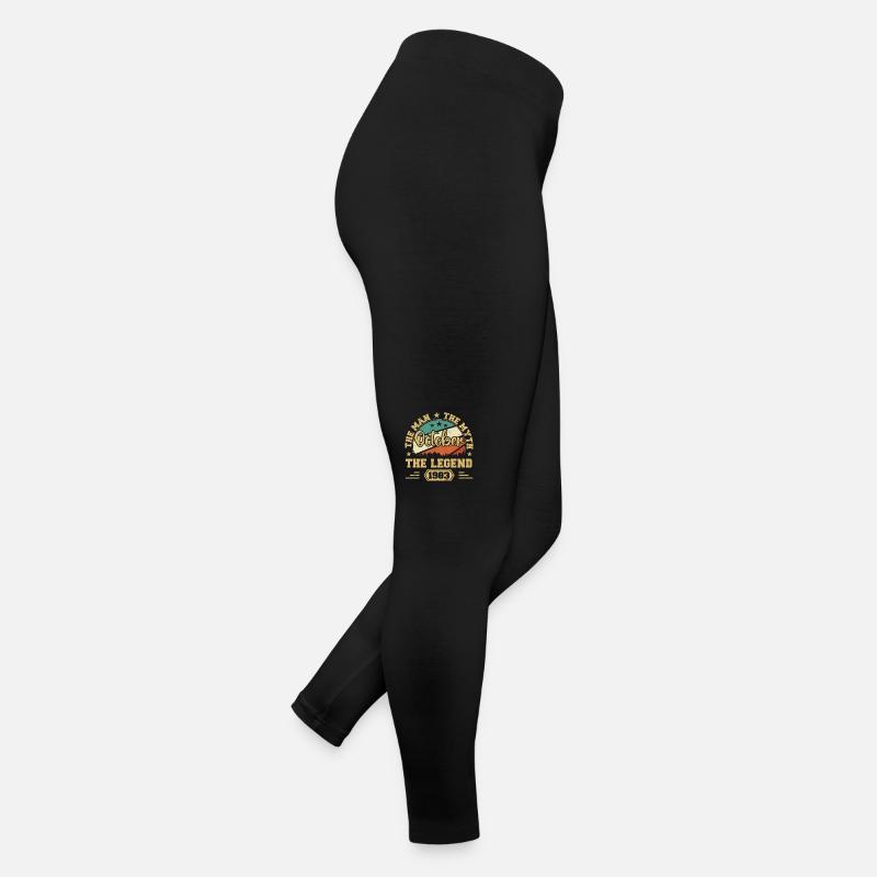 Octobre 1983 Cadeau d’anniversaire 1983 Octobre Legging en jersey Femme