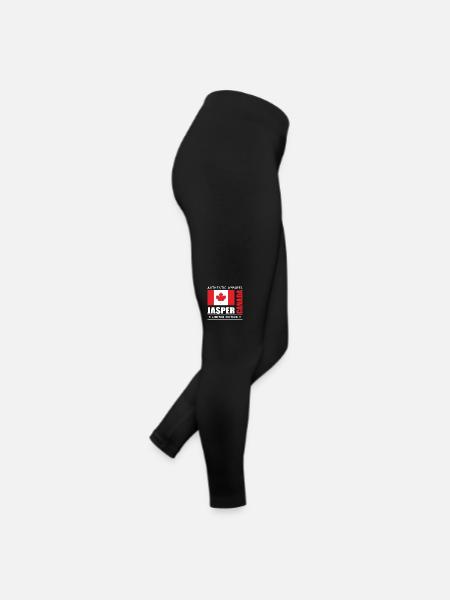 Jaspe - Legging en jersey Femme - noir - Droite