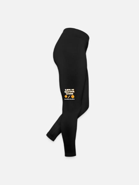 Felting with needles Needle felting Needle felting - Women’s Jersey Leggings - black - Right