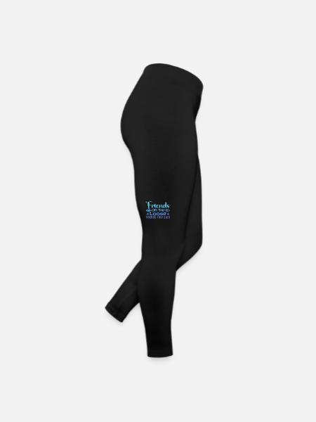 Friends On The Loose Friends Trip 2025 Vacation - Legging en jersey Femme - noir - Droite