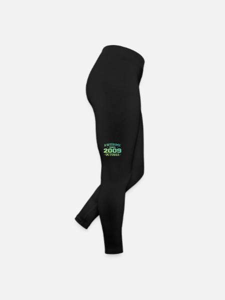 October 2009 - October 2009 Birthday Gift - Women’s Jersey Leggings - black - Right
