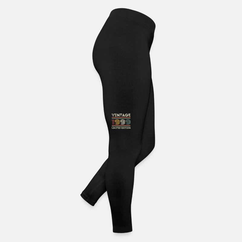 1999 Birthday 1999 Retro 1999 Gift 1999 Women’s Jersey Leggings