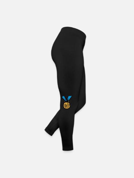 medal - Women’s Jersey Leggings - black - Right