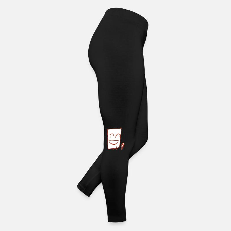 Glückliche Kerle (weiß) Frauen Jersey Leggings