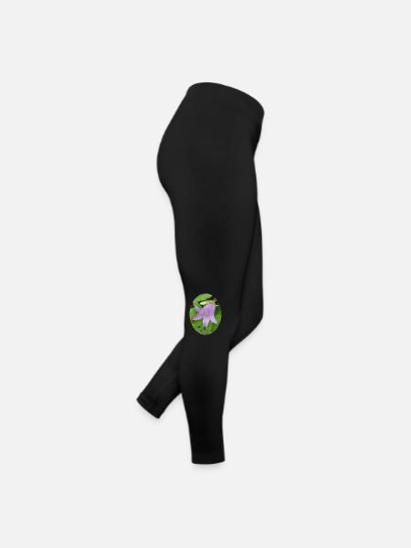 Summer Bell - Women’s Jersey Leggings - black - Right