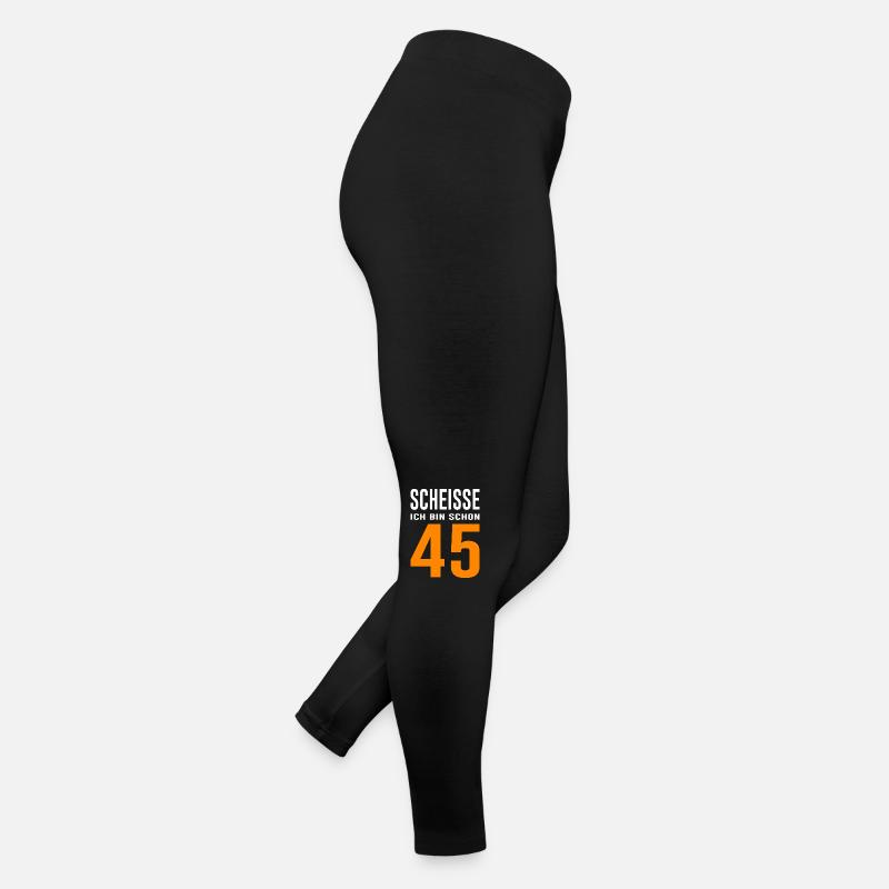 45. Geburtstag Geschenk Spruch Frauen Jersey Leggings