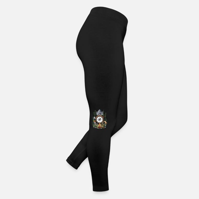 Naturszene Frauen Jersey Leggings