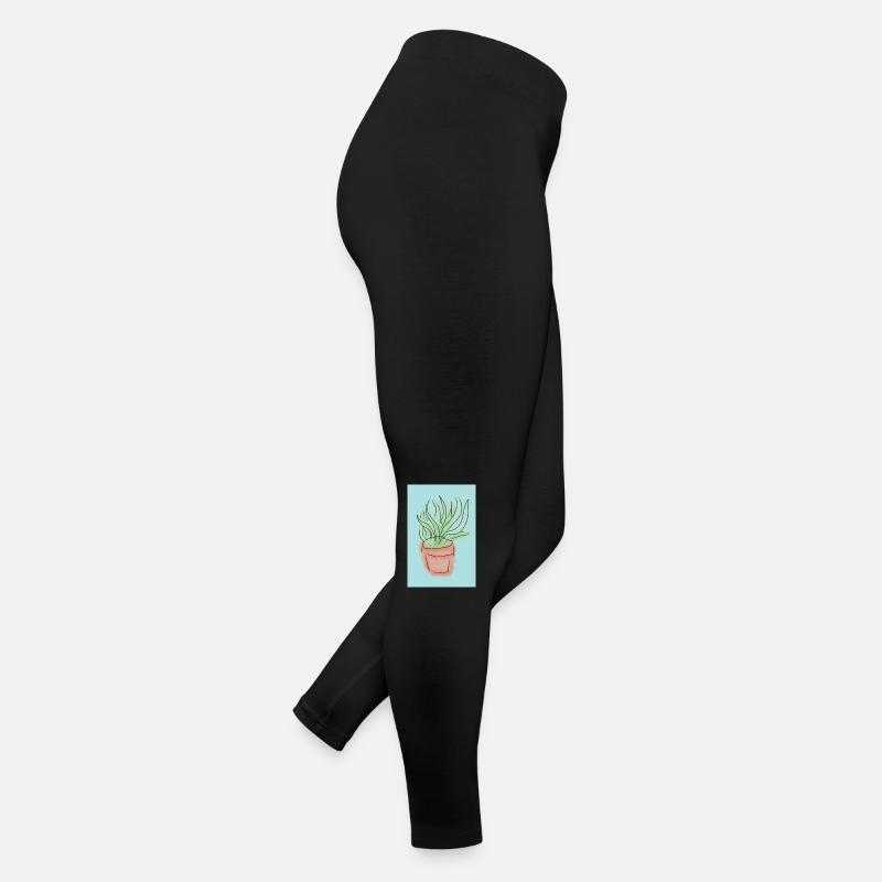 Pflanze1 Frauen Jersey Leggings