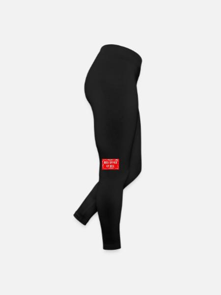 Hück simmer op Jöck - Köln Kölsch Kölle Rheinland - Frauen Jersey Leggings - Schwarz - Rechts