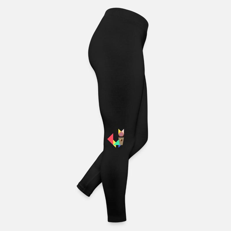 Katmetric Kaffee-Liebhaber Frauen Jersey Leggings
