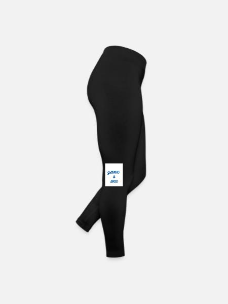 le créateur - Legging en jersey Femme - noir - Droite