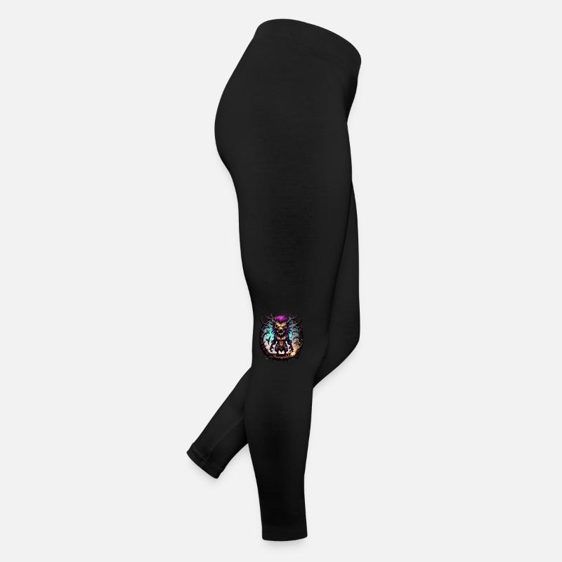 Graffiti Monster Frauen Jersey Leggings